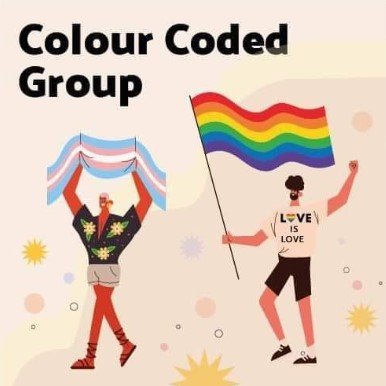 Colour-coded